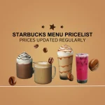Delightful coffees, cold beverages, and cold coffees from Starbucks menu with prices